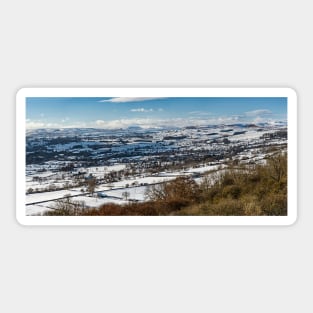 Snow Covered Wensleydale Sticker